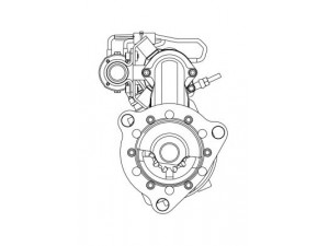 PRESTOLITE ELECTRIC M125R3030SE starteris
