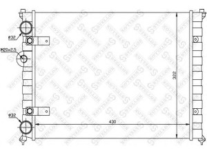 STELLOX 10-26221-SX radiatorius, variklio aušinimas 
 Aušinimo sistema -> Radiatorius/alyvos aušintuvas -> Radiatorius/dalys
121 253 6K0 J, 6K0 121 253 C, 6K0 121 253 J