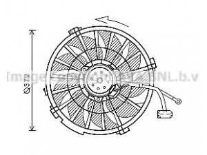 AVA QUALITY COOLING PE7555 ventiliatorius, radiatoriaus 
 Aušinimo sistema -> Oro aušinimas
1253F1, 1253F1