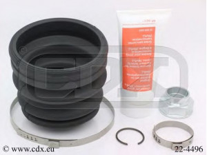 CDX 22-4496 gofruotoji membrana, kardaninis velenas 
 Ratų pavara -> Gofruotoji membrana