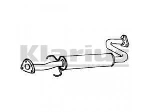 KLARIUS RR222T vidurinis duslintuvas 
 Išmetimo sistema -> Duslintuvas
GEX33511, GEX33589, GEX43511, GEX33511