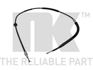 NK 9047134 trosas, stovėjimo stabdys 
 Stabdžių sistema -> Valdymo svirtys/trosai
4B0609721AD, 4B0609721N, 4B0609721S