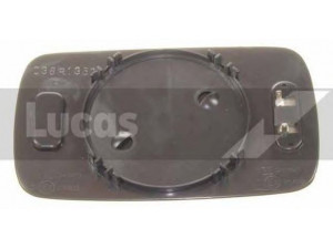 LUCAS ELECTRICAL LR-5018 veidrodėlio stiklas, stiklo elementas 
 Kėbulas -> Langai/veidrodėliai -> Veidrodėlis