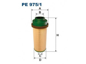FILTRON PE975/1 kuro filtras
1450184, 1811391
