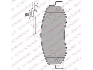 DELPHI LP2192 stabdžių trinkelių rinkinys, diskinis stabdys 
 Techninės priežiūros dalys -> Papildomas remontas
44060-00Q0G, 44060-00Q0M, 4421289