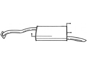 AKS DASIS SG38650 galinis duslintuvas