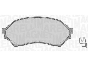 MAGNETI MARELLI 363916060293 stabdžių trinkelių rinkinys, diskinis stabdys 
 Techninės priežiūros dalys -> Papildomas remontas
B2YD3323Z, BJYD3323Z, BJYD3328Z