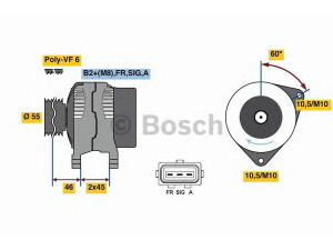 BOSCH 0 986 049 071 kintamosios srovės generatorius 
 Elektros įranga -> Kint. sr. generatorius/dalys -> Kintamosios srovės generatorius
1229259, 1255711, 1477738, 1704085