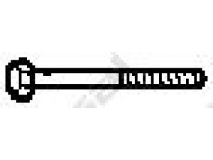 BOSAL 258-650 varžtas, išmetimo sistema 
 Išmetimo sistema -> Surinkimo dalys -> Atskiros surinkimo dalys -> Varžtas / veržlė /  žiedas
10 903 511, 10 903 611