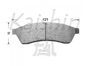 KAISHIN D10114 stabdžių trinkelių rinkinys, diskinis stabdys 
 Techninės priežiūros dalys -> Papildomas remontas
96496763, 96475028