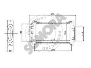 SOMORA 040045A tarpinis suslėgto oro aušintuvas, kompresorius 
 Variklis -> Oro tiekimas -> Įkrovos agregatas (turbo/superįkrova) -> Tarpinis suslėgto oro aušintuvas
11651515368