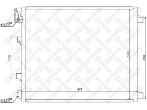 STELLOX 10-45485-SX kondensatorius, oro kondicionierius 
 Oro kondicionavimas -> Kondensatorius
92100-JD20A