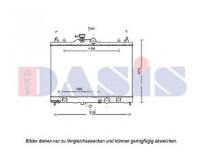 AKS DASIS 070162N radiatorius, variklio aušinimas
21460EL000