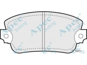 APEC braking PAD285 stabdžių trinkelių rinkinys, diskinis stabdys 
 Techninės priežiūros dalys -> Papildomas remontas
82315602
