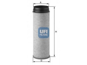 UFI 27.A04.00 antrinis oro filtras 
 Filtrai -> Oro filtras
21115501