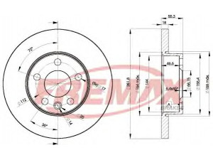 FREMAX BD-3018 stabdžių diskas 
 Stabdžių sistema -> Diskinis stabdys -> Stabdžių diskas
701 615 301 G