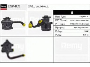 DELCO REMY DSP403 hidraulinis siurblys, vairo sistema 
 Vairavimas -> Vairo pavara/siurblys
948022