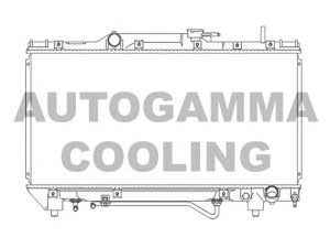 AUTOGAMMA 103857 radiatorius, variklio aušinimas
1640074810