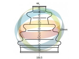 ODM-MULTIPARTS 21-990413 gofruotoji membrana, kardaninis velenas 
 Ratų pavara -> Gofruotoji membrana
TDR000120R
