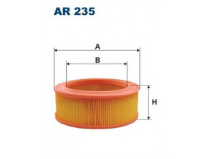 FILTRON AR235 oro filtras 
 Techninės priežiūros dalys -> Techninės priežiūros intervalai
54, 1444N4, 1498432, 5000009, 5006949