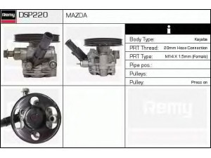 DELCO REMY DSP220 hidraulinis siurblys, vairo sistema 
 Vairavimas -> Vairo pavara/siurblys