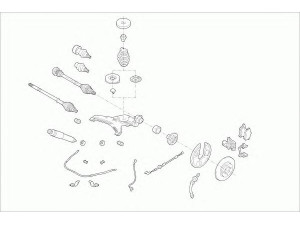 BOGE VW-TRANS-RB006 vairavimo mechanizmas; rato pakaba 
 Ašies montavimas/vairavimo mechanizmas/ratai -> Prekių paieška pagal schemą