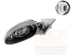 VAN WEZEL 0659857U išorinis veidrodėlis 
 Kėbulas -> Langai/veidrodėliai -> Veidrodėlis
51167176167