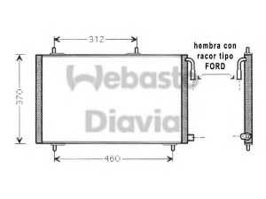 WEBASTO 82D0226196MA kondensatorius, oro kondicionierius 
 Oro kondicionavimas -> Kondensatorius
6455CH, 6455CJ, 96518670