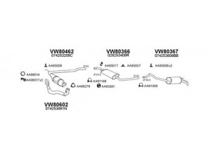 VENEPORTE 800461 išmetimo sistema 
 Išmetimo sistema -> Išmetimo sistema, visa