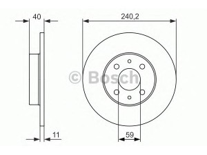 BOSCH 0 986 479 857 stabdžių diskas 
 Dviratė transporto priemonės -> Stabdžių sistema -> Stabdžių diskai / priedai
60576335, 60805117, 60811879, 71739572