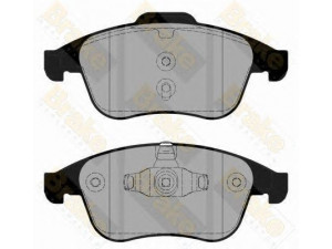 Brake ENGINEERING PA1816 stabdžių trinkelių rinkinys, diskinis stabdys 
 Techninės priežiūros dalys -> Papildomas remontas
410600629R, 410605055R, 440608746R