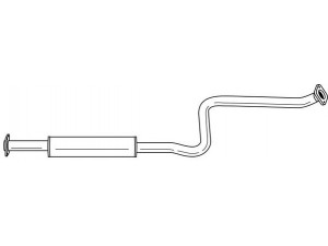 AKS DASIS SG38446 vidurinis duslintuvas