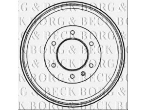BORG & BECK BBR7229 stabdžių būgnas 
 Stabdžių sistema -> Būgninis stabdys -> Stabdžių būgnas
89803-03850