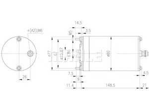 MAHLE ORIGINAL MM 121 elektrovariklis