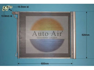 AUTO AIR GLOUCESTER 16-5263 kondensatorius, oro kondicionierius 
 Oro kondicionavimas -> Kondensatorius
64509239944