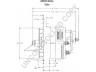 PRESTOLITE ELECTRIC 8MR3404G kintamosios srovės generatorius
402500106, 104021A1, A41360, A43342