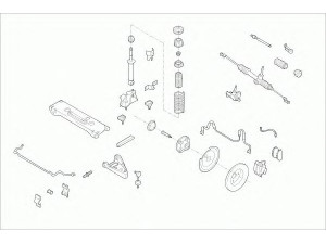 SACHS SMART-CITY-FS001 vairavimo mechanizmas; rato pakaba 
 Ašies montavimas/vairavimo mechanizmas/ratai -> Prekių paieška pagal schemą