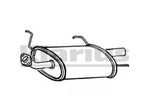 KLARIUS DN386P galinis duslintuvas 
 Išmetimo sistema -> Duslintuvas
2010082N12, 2010082N13, 2010082N14