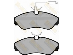 Brake ENGINEERING PA1043 stabdžių trinkelių rinkinys, diskinis stabdys 
 Techninės priežiūros dalys -> Papildomas remontas
425119, 425452, 425118, 71752993