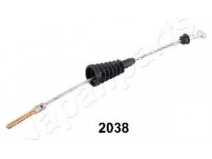 JAPANPARTS BC-2038 trosas, stovėjimo stabdys 
 Stabdžių sistema -> Valdymo svirtys/trosai
4641020420