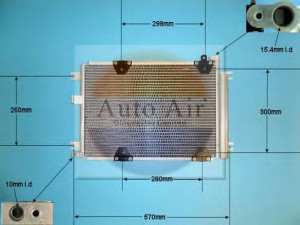 AUTO AIR GLOUCESTER 16-6105 kondensatorius, oro kondicionierius 
 Oro kondicionavimas -> Kondensatorius
9531065D00, 9531065D11