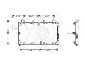 ELECTRO AUTO 30N0008 kondensatorius, oro kondicionierius 
 Oro kondicionavimas -> Kondensatorius
BTR6632