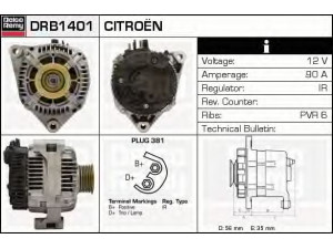 DELCO REMY DRB1401 kintamosios srovės generatorius 
 Elektros įranga -> Kint. sr. generatorius/dalys -> Kintamosios srovės generatorius
A2TA2091, A2TA2091A, ATA2091, 5705JC