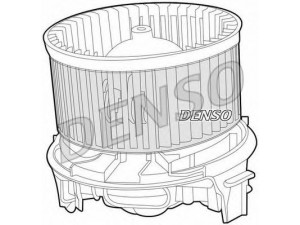 DENSO DEA46002 vidaus pūtiklis 
 Šildymas / vėdinimas -> Orpūtė/dalys
272269U01A, 27226AX105, 27226AX205