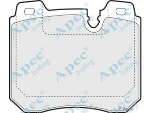 APEC braking PAD788 stabdžių trinkelių rinkinys, diskinis stabdys 
 Techninės priežiūros dalys -> Papildomas remontas
34111160120, 34111160195, 34111160708