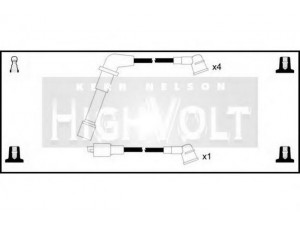 STANDARD OEF607 uždegimo laido komplektas 
 Kibirkšties / kaitinamasis uždegimas -> Uždegimo laidai/jungtys
22450-64A25, 22450-84A25