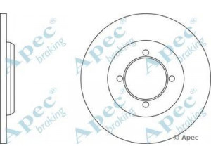 APEC braking DSK792 stabdžių diskas 
 Dviratė transporto priemonės -> Stabdžių sistema -> Stabdžių diskai / priedai
MB081630, MB366481, MB366482