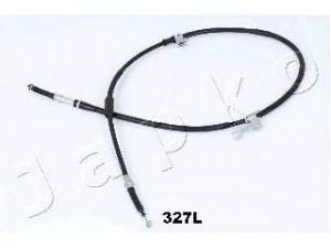 JAPKO 131327L trosas, stovėjimo stabdys 
 Stabdžių sistema -> Valdymo svirtys/trosai
C15344420A