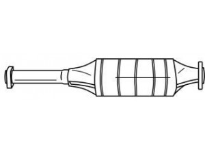 AKS DASIS SG40308 katalizatoriaus keitiklis