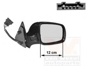 VAN WEZEL 7620818 išorinis veidrodėlis 
 Kėbulas -> Keleivių kabina -> Durys/dalys
1U1857502K, 1U1857502K01C, 1U1857502M01C